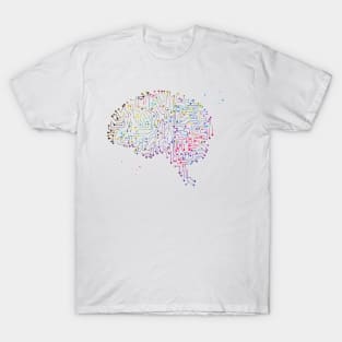 Circuit board brain T-Shirt